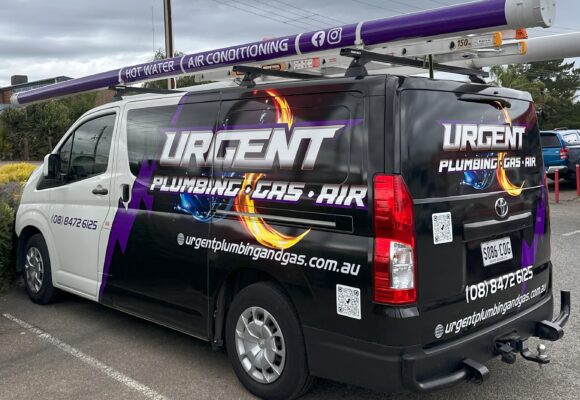 Our Van - Urgent Plumbing, Gas and Air - Adelaide