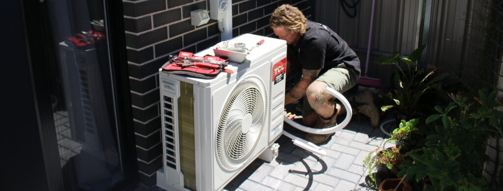 Air Conditioning Technicians at Work in Adelaide